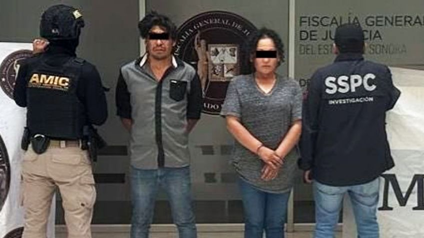 Arrestan a pareja de narcomenudistas en Caborca; tenían en su poder 53 dosis de droga