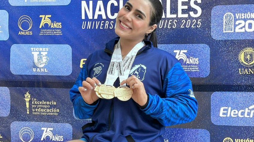 La cajemense Daphne Guillén conquista tres medallas en el Campeonato Nacional