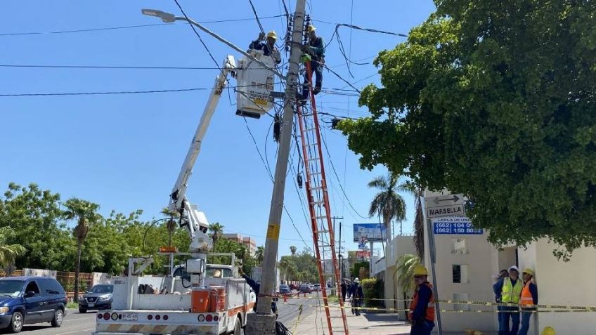 Suspenderá CFE servicio de energía eléctrica en cinco colonias de Hermosillo