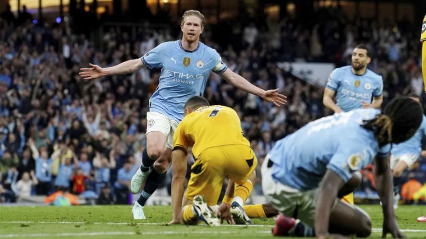 Una última; De Bruyne le da al Manchester City una victoria crucial sobre los Wolves