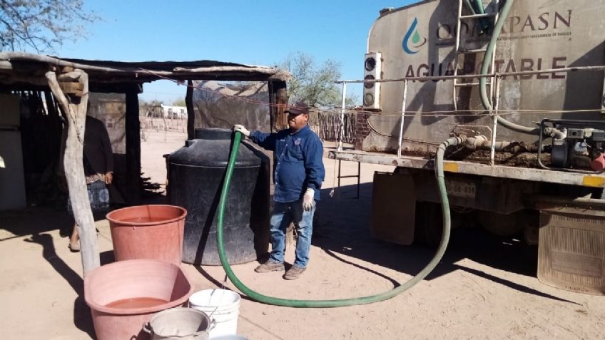 Habitantes de 'El Jopo' en Navojoa denuncian obras inconclusas por parte de la Conagua