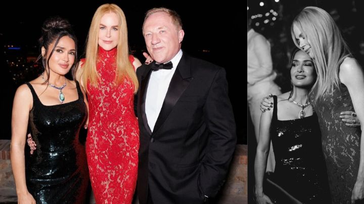 Salma Hayek y Nicole Kidman ¿terminan su supuesta rivalidad?: Se encuentran en Cannes