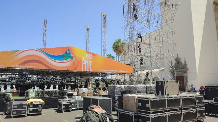Montan los escenarios principales para las Fiestas del Pitic de Hermosillo