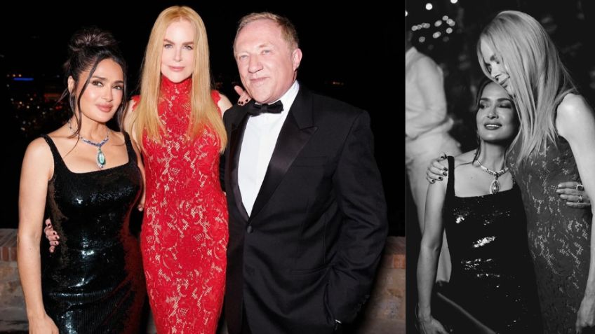 Salma Hayek y Nicole Kidman ¿terminan su supuesta rivalidad?: Se encuentran en Cannes