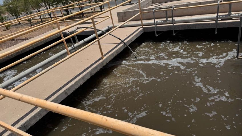 Unidad Deportiva en Navojoa cuenta con sistema de riego por goteo de agua tratada