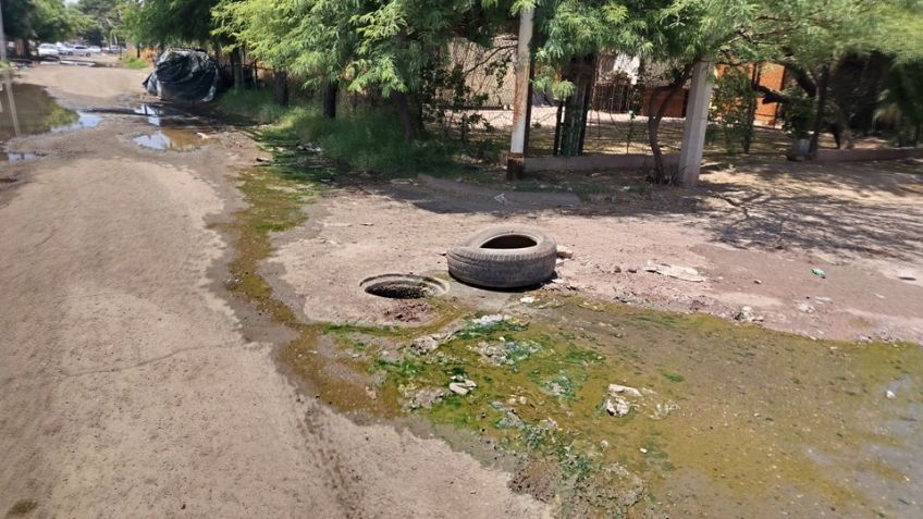 Denuncia en Cajeme: Vecinos de Villa Bonita se quejan de drenajes y calles descuidadas