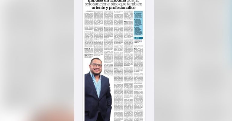 Miguel Ángel Fierros busca crear un Tribunal de Disciplina Judicial