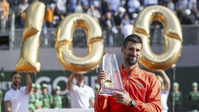 Histórico; Djokovic logra el título del Abierto de Ginebra e ingresa a selecto club