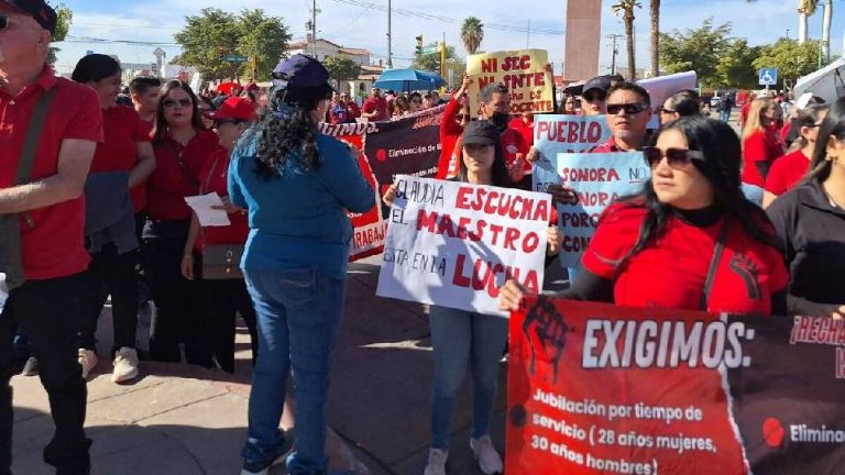 ¡De nuevo sin clases! Regresan a paro laboral maestros en Cajeme