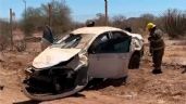 Foto ilustrativa de la nota titulada Se vuelca un vehículo sobre la carretera 26 en Hermosillo, Sonora; reportan dos lesionados