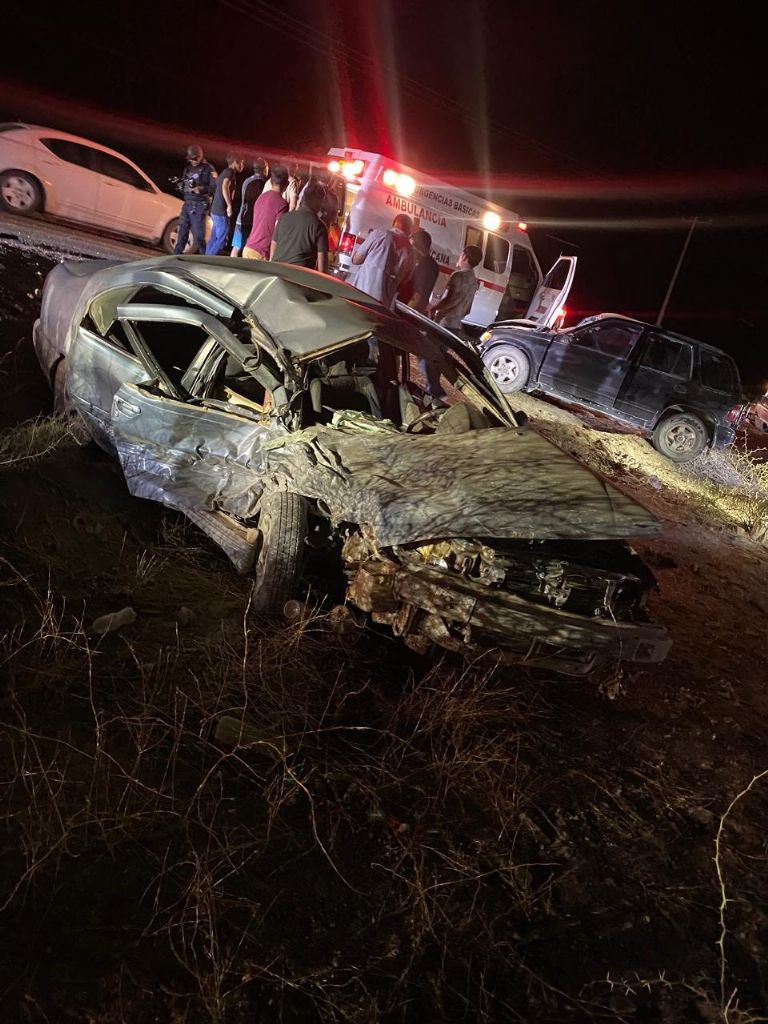 Fatal accidente en Caborca, Sonora, moviliza a las autoridades. Foto: Facebook