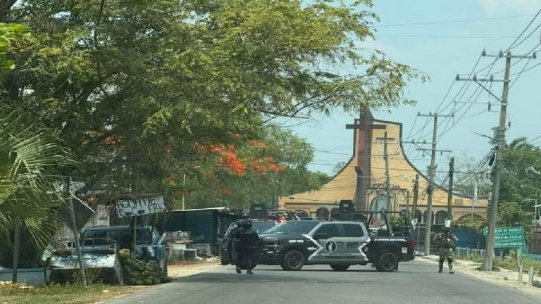 Reportan enfrentamiento armado entre civiles y elementos de seguridad en Amatitán, Tabasco