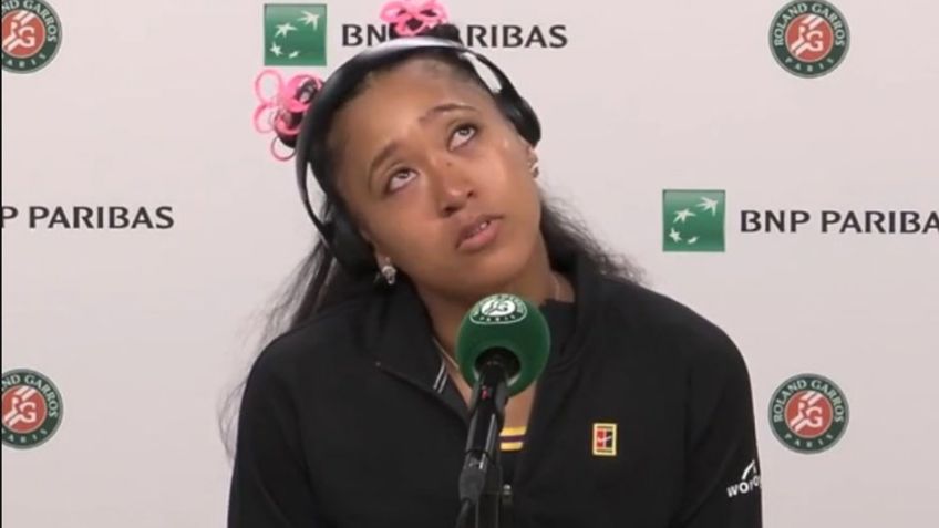 Drama puro: Naomi Osaka llora tras perder en la primera ronda del Abierto de Francia