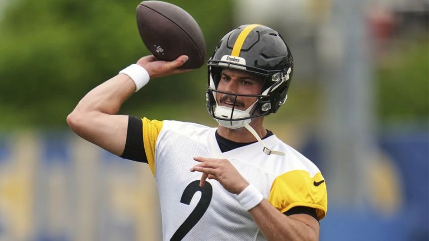 Mason Rudolph, feliz de estar de vuelta con Pittsburgh… a pesar de Rodgers