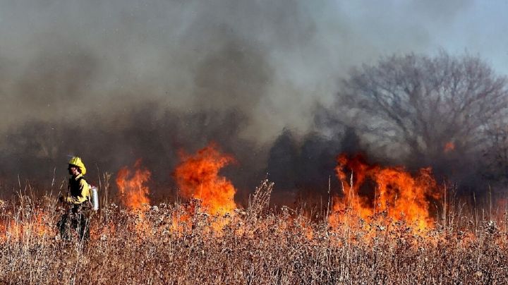 Bomberos voluntarios de Empalme listos para los incendios forestales