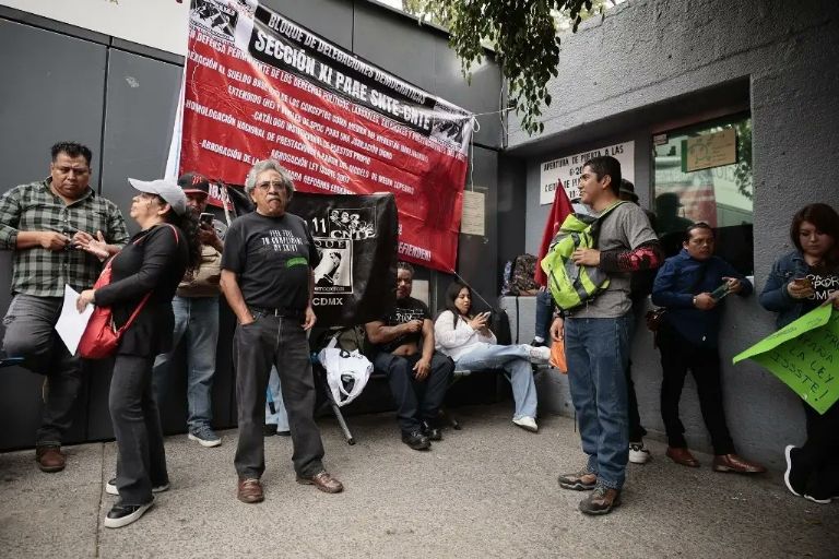 El paro de la CNTE se mantiene desde el pasado 15 de mayo. Foto: Internet