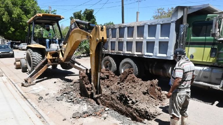 Infraestructura obsoleta con tuberías reventadas se atiende en Cajeme por parte de Oomapasc