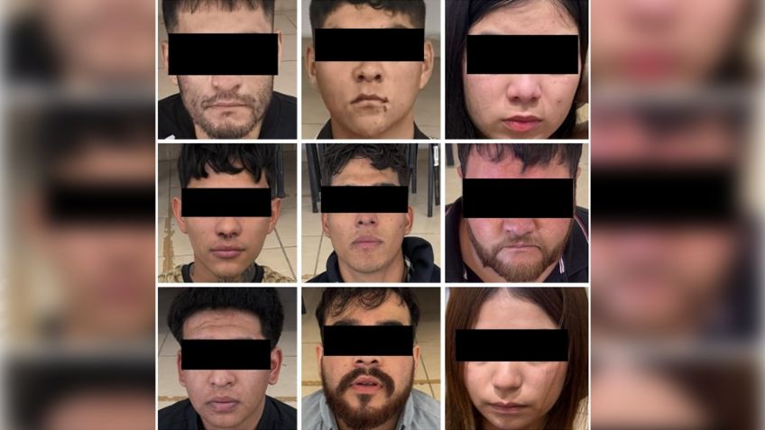 Capturan a nueve integrantes de célula criminal en Guaymas; les aseguran arsenal y droga