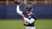 Foto ilustrativa de la nota titulada Bo Nix luce más cómodo de cara a la segunda temporada en la NFL con Broncos
