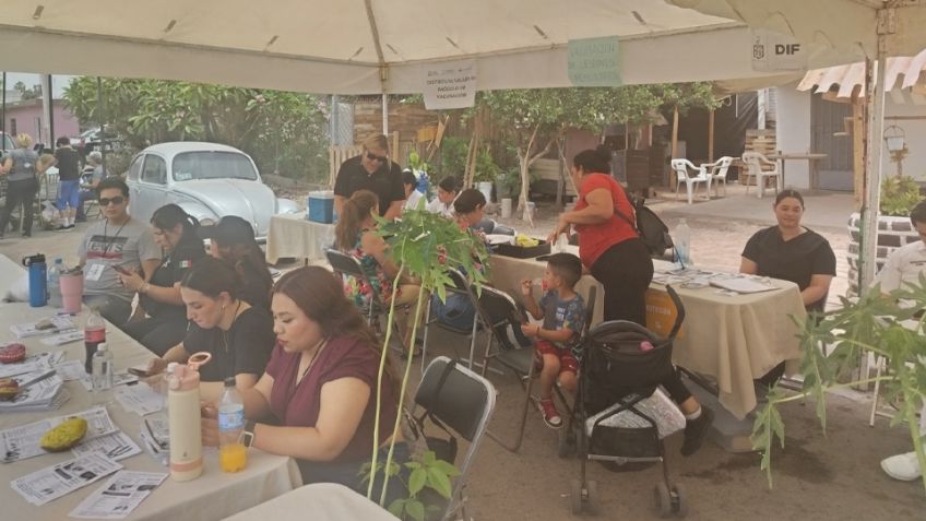 Ciudad Obregón: Benefician a vecinos de la colonia México con Jornada del Bienestar