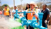 Foto ilustrativa de la nota titulada Cajeme: A través de un pozo, llevan autoridades agua potable a vecinos de Yucuribampo