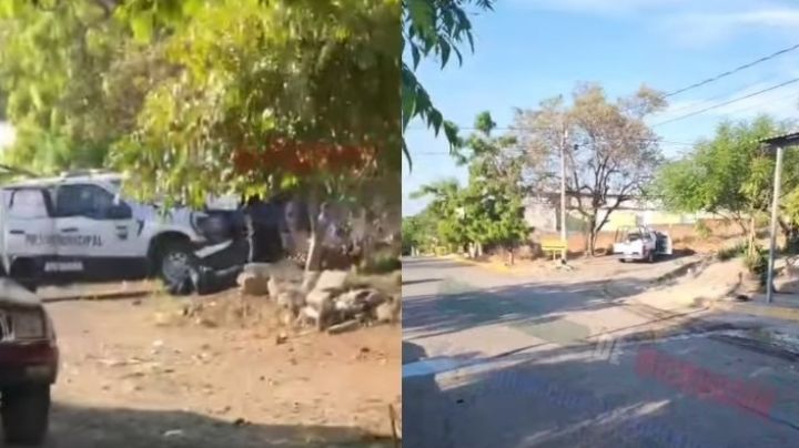 En Apatzingán: Ataque armado a policías deja un comandante muerto y dos elementos heridos