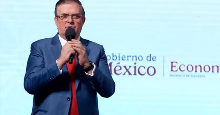 En la imagen, el secretario de Economía, Marcelo Ebrard. Foto: Internet