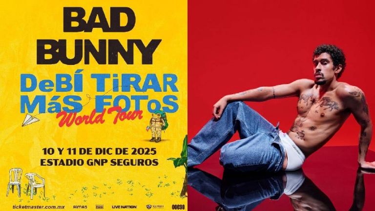 Bad Bunny regresa a México con su nueva gira Debí Tirar Más Fotos World Tour en 2025