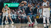Foto ilustrativa de la nota titulada NBA: Los Timberwolves emparejan la serie de semifinales ante los Warriors