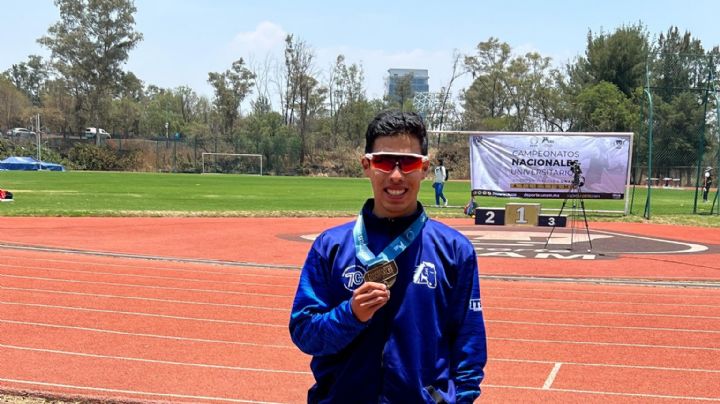 Alejandro García es campeón nacional y le da a los Potros del Itson una presea dorada