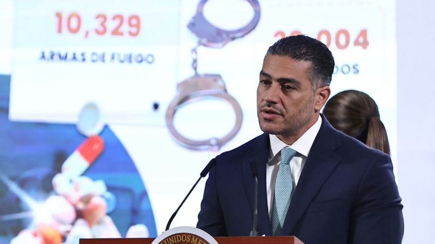 Golpe al crimen organizado: García Harfuch presenta resultados en seguridad de octubre a mayo