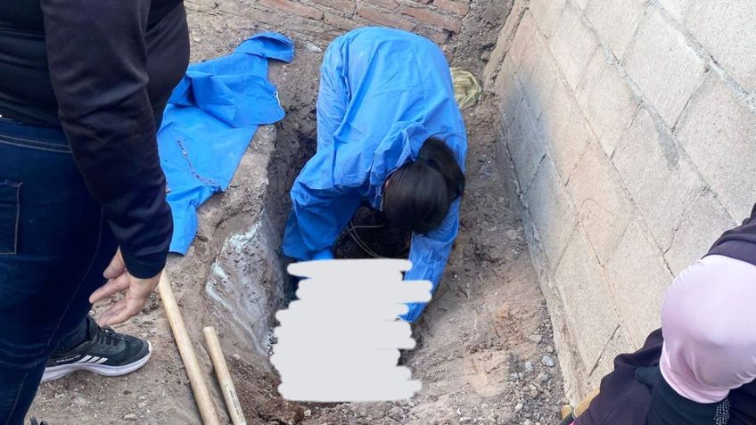 Ciudad Obregón: Colectivo encuentra cuerpo de mujer enterrado en domicilio abandonado