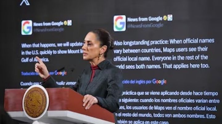 Gobierno de Sheinbaum demanda a Google por cambiar Golfo de México a 'Golfo de América'