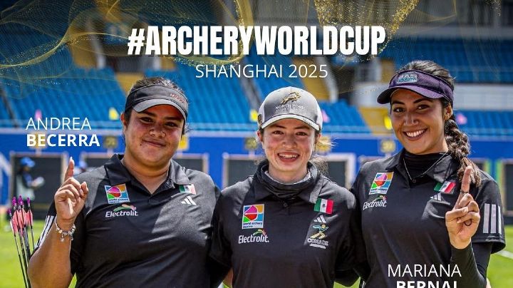 Jornada mágica de México en el Mundial de Trio con Arco: gana oro y plata