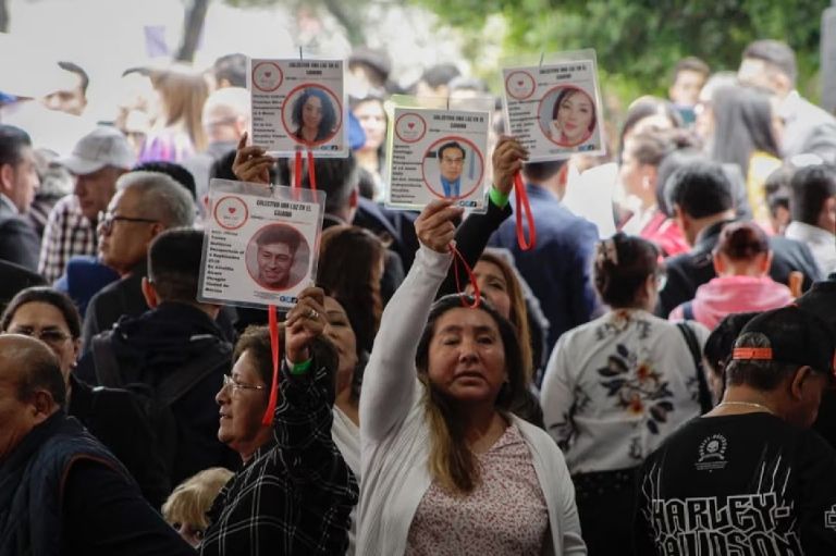 Madres buscadoras se manifiestan para buscar a sus desaparecidos