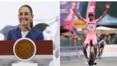Foto ilustrativa de la nota titulada La presidenta Claudia Sheinbaum felicita a Isaac Del Toro por segundo lugar en Giro de Italia