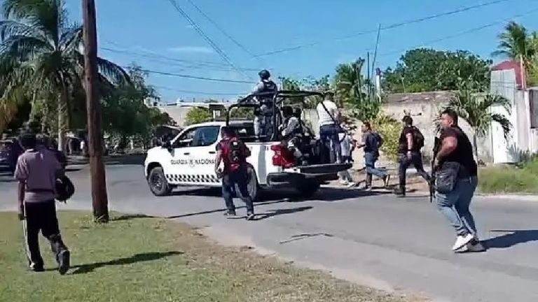 Violencia en Chetumal rescatan a secuestrados y desatan enfrentamientos armados