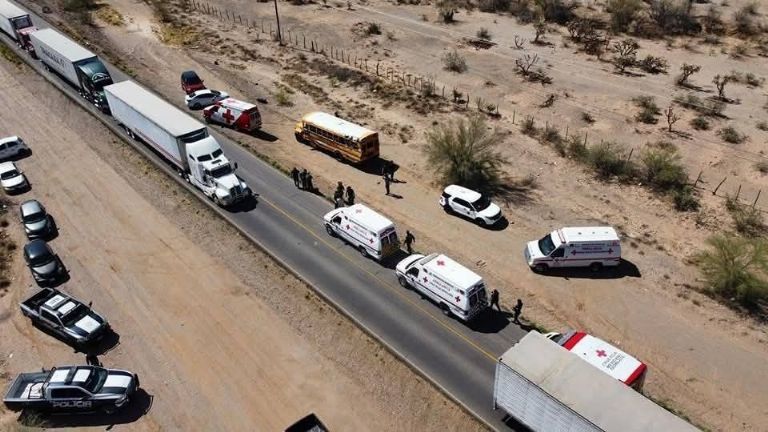 Los lesionados eran originarios de diferentes lugares, incluidos menores de edad