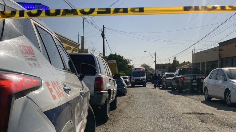 La escena del crimen fue acordonada por autoridades