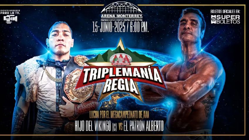 El Hijo del Vikingo y Alberto El Patrón se enfrentarán en Triplemanía Regia