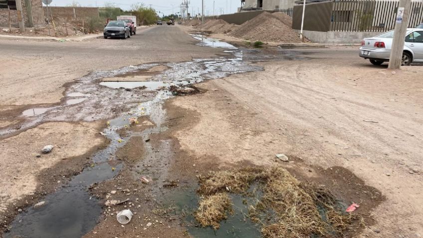 Colonia Tierra Blanca, otra víctima de los drenajes colapsados en Navojoa