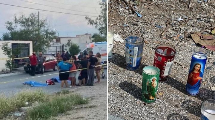 Vecinos lamentan muerte de niños en Pesquería, al ser atropellados por camión de personal