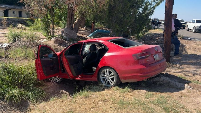 Capturan a dos sujetos tras intensa persecución en Ciudad Obregón; provocaron volcaduras