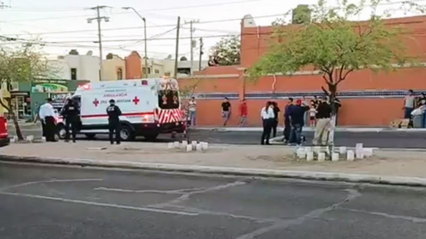 Patrulla de la AMIC atropella a una menor en Hermosillo; la víctima fue hospitalizada