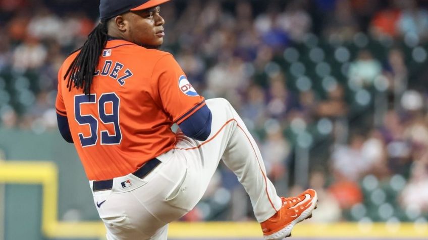 Framber Valdez receta 12 'chocolates' y fija una marca con los Houston Astros en la MLB