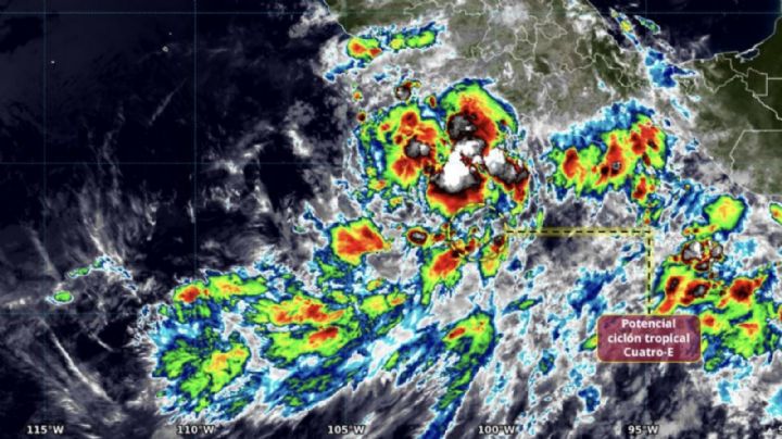 Conagua alerta por formación de Tormenta Tropical 'Dalila' en el Pacífico HOY 13 de junio