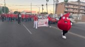 Foto ilustrativa de la nota titulada Cientos de personas caminaron por la donación de sangre en Ciudad Obregón