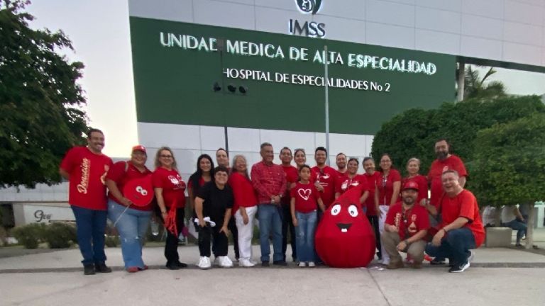 Cientos de personas caminaron por la donación de sangre en Ciudad Obregón