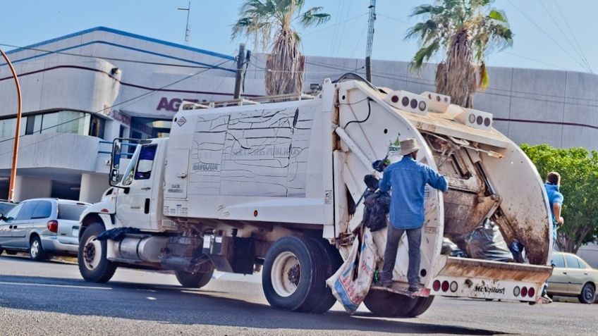 Navojoa registra déficit de camiones recolectores de basura
