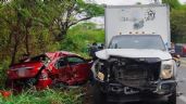 Foto ilustrativa de la nota titulada Fatal accidente deja tres maestras sin vida en choque frontal en carretera Tepic-Mazatlán